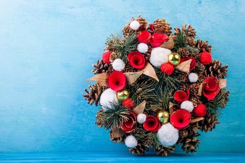 Atelier floral : sphère végétale aux éclats de noël_Sainte-Maxime