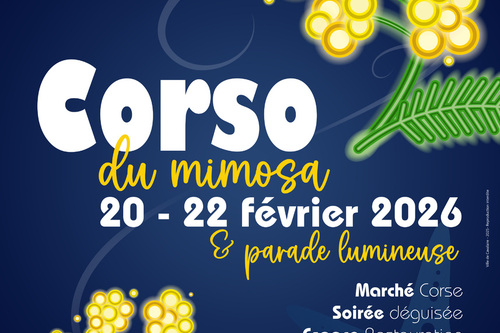 Corso du Mimosa à Cavalaire-sur-Mer
