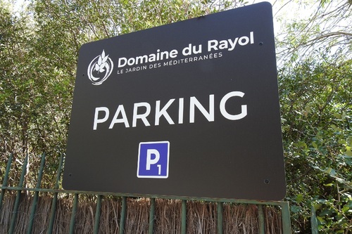 Parking P1 Domaine du Rayol