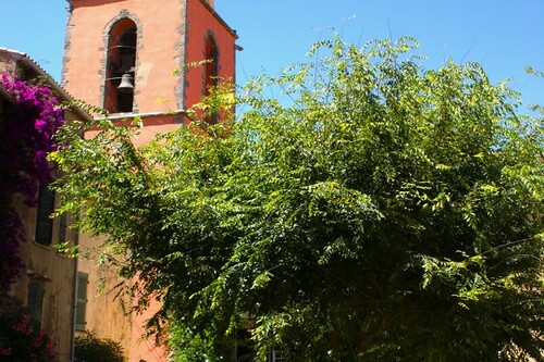L'église paroissiale vue de la Place de l'Ormeau
