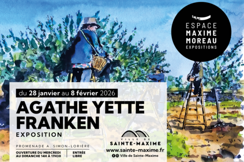 Exposition Agathe Yette Franken - Peinture_Sainte-Maxime