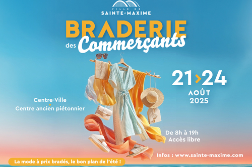 La Braderie des Commerçants_Sainte-Maxime