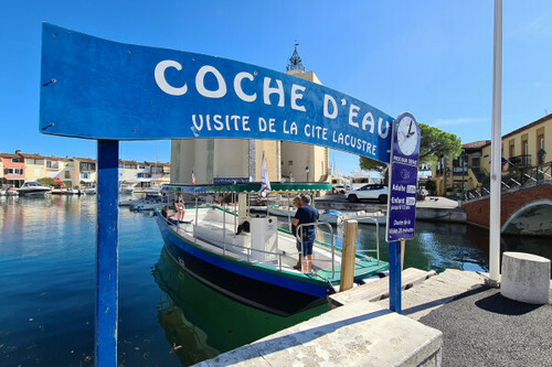 Les Coches d'Eau : visite des canaux de Port Grimaud