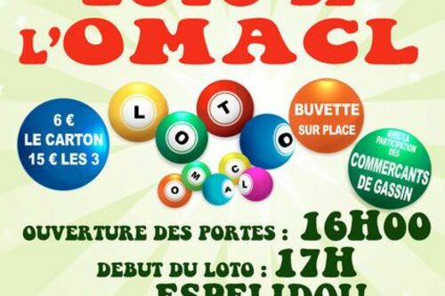LOTO GASSIN OMACL 2018