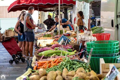 Marché Grimaud village