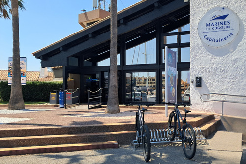 Parking à vélo – Capitainerie des Marines_Cogolin
