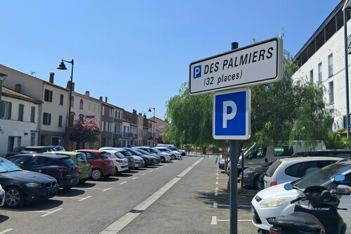 Parking des palmiers_Cogolin
