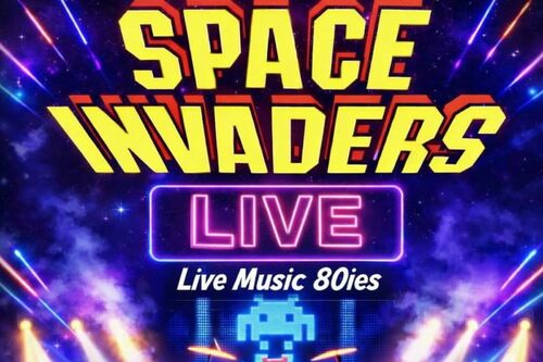 Soirée estivale : space invaders_Sainte-Maxime