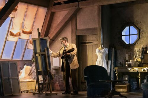 Théâtre : Dans les yeux de monet avec tristan petitgirard et clovis cornillac_Sainte-Maxime