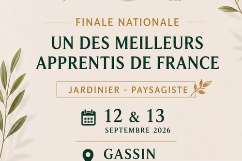 Un des meilleurs apprentis de France à la pépinière Derbez