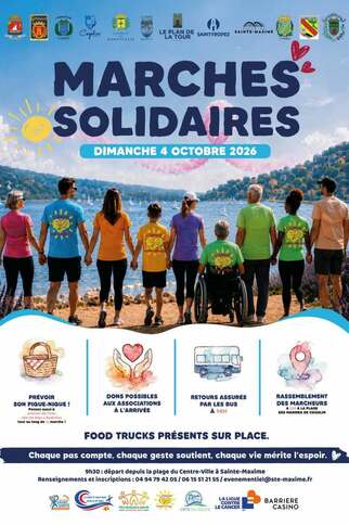 5ème Marche solidaire intercommunale contre le cancer_Sainte-Maxime