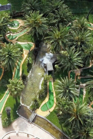 Anniversaire enfant au minigolf