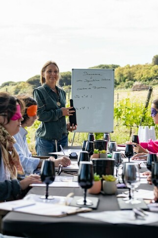 Atelier dégustation au coeur des vignes