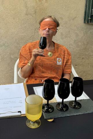 Atelier dégustation au coeur des vignes