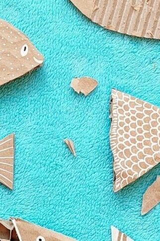 Atelier recyclage : poissons d’avril aux reflets du recyclé_Sainte-Maxime