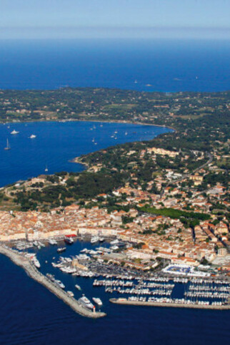 Balade en mer Saint-Tropez, baie des millionnaires