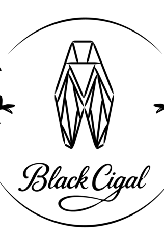 Logo Black Cigal