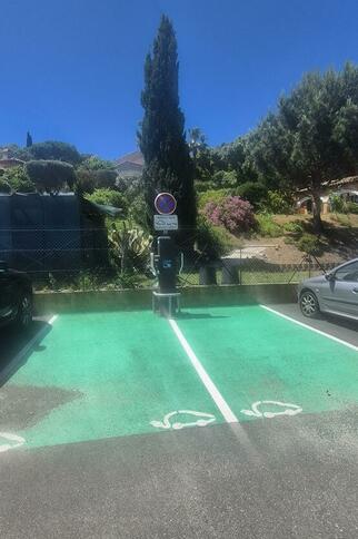 Borne de recharge pour véhicules électriques