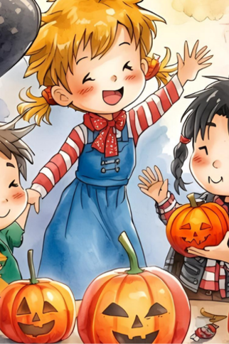 Les enfants fêtent "Halloween"