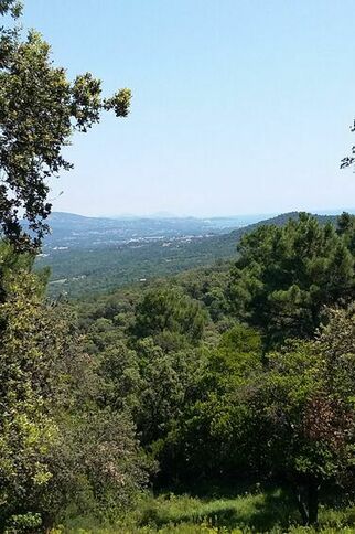Vue sur le Golfe de St Tropez