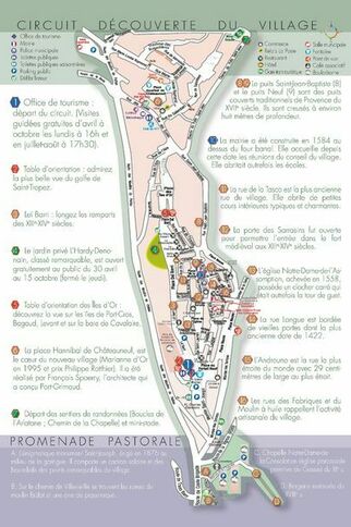 Plan découverte du village médiéval de Gassin - l'un des plus Beaux villages de France