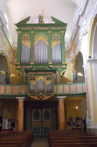 L'orgue de l'église de Saint-Tropez