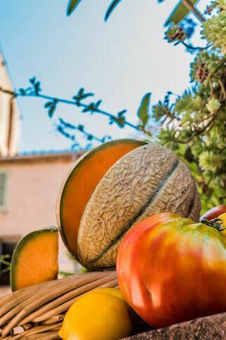 Eglise de Gassin jour de marché provençal - https://gassin.eu
