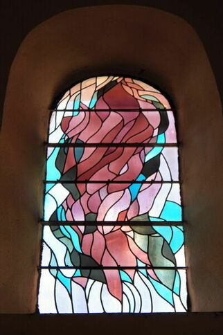 Vitrail de Claude Baillon - https://gassin.eu