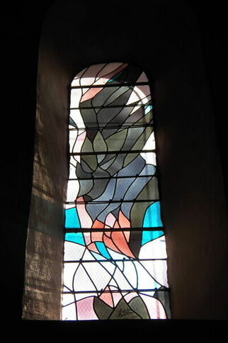 Vitrail de Claude Baillon - https://gassin.eu