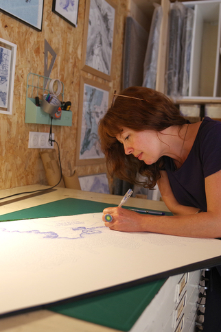 Exposition de Marine Le Breton  « Sentiment littoral »