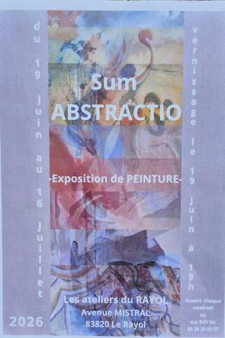 Exposition de Peinture "Sum ABSTRACTIO"