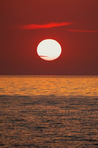 Lever de soleil Pampelonne