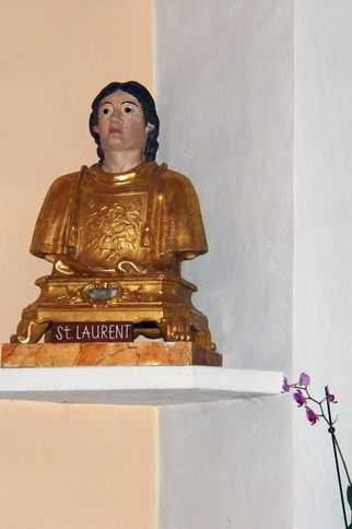Buste-reliquaire de Saint-Laurent