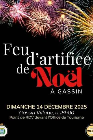 Feu d'artifice de Nël