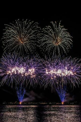 Feu artifice 15 août Port Grimaud