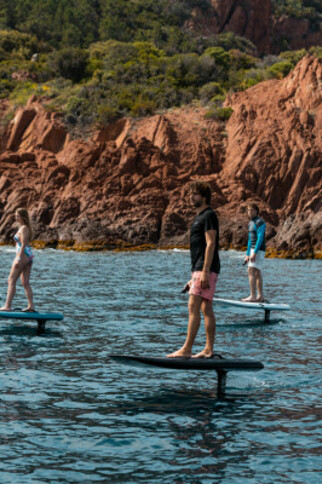 eFoil Discovery Lesson in Saint Tropez Bay (1hour) adults