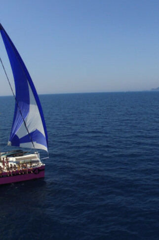 Journée en catamaran à Cap Taillat Départ Cavalaire