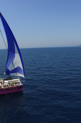 Catamaran day to Taillat Cape from Cavalaire