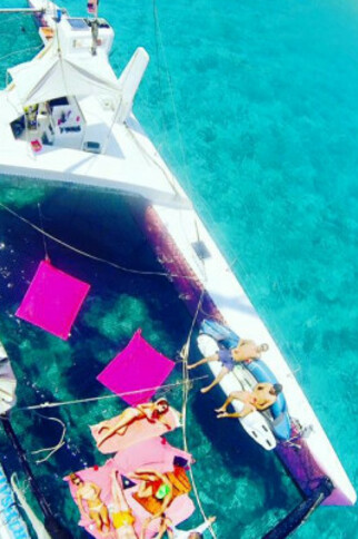 Journée en catamaran à Cap Taillat Départ Cavalaire