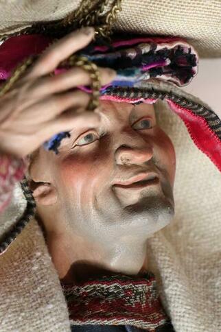 Un esclave - La Crèche napolitaine de Christian Léandre Ganga - Gassin