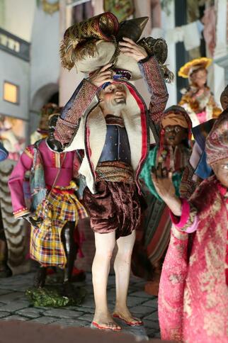 Un esclave - La Crèche napolitaine de Christian Léandre Ganga - Gassin