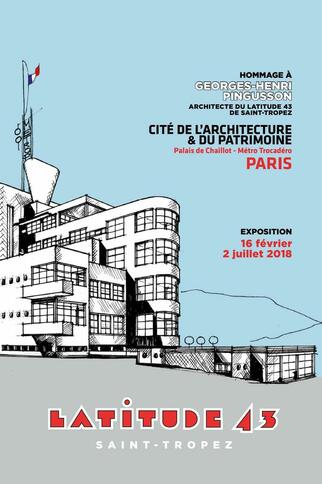 Affiche Expo Hommage à G-H Pingusson - Paris 2018