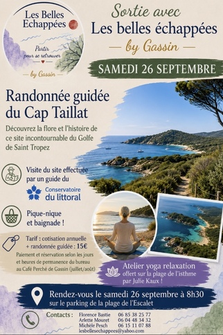 Randonnée guidée du Cap Taillat