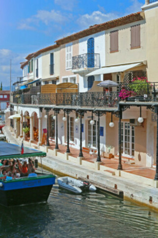 Les Coches d'Eau : visite des canaux de Port Grimaud