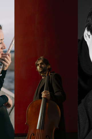 Les Nuits de la Nartelle :Trio flûte, violoncelle & piano avec Louise Gagnac (flûte) – Noé Drdak (violoncelle) – Slava Guerchovitch (piano)_Sainte-Maxime