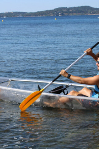 Transparent Kayak rental