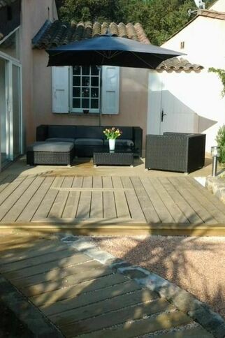 Terrasse du Meublé Lavillat à Gassin gassin.eu