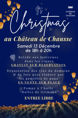 Noël au Chateau de Chausse