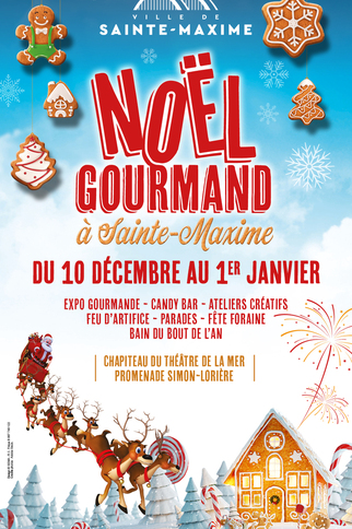 Affiche 2022 Noël Gourmand