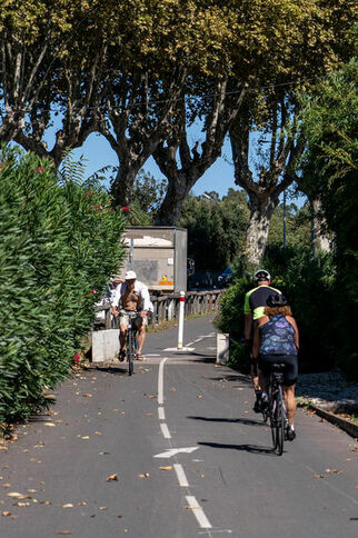 Parcours cyclable Cogolin/Grimaud